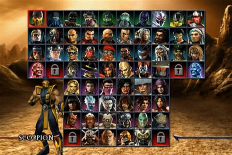 mortal kombat armageddon personajes|mka mortal kombat 7 characters.